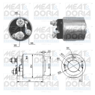 Solenoid Switch, starter